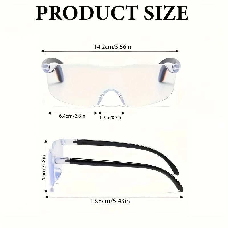 Portable 300% Magnifying Glass – Frameless Handheld Loupe Handheld Magnifier SPOT