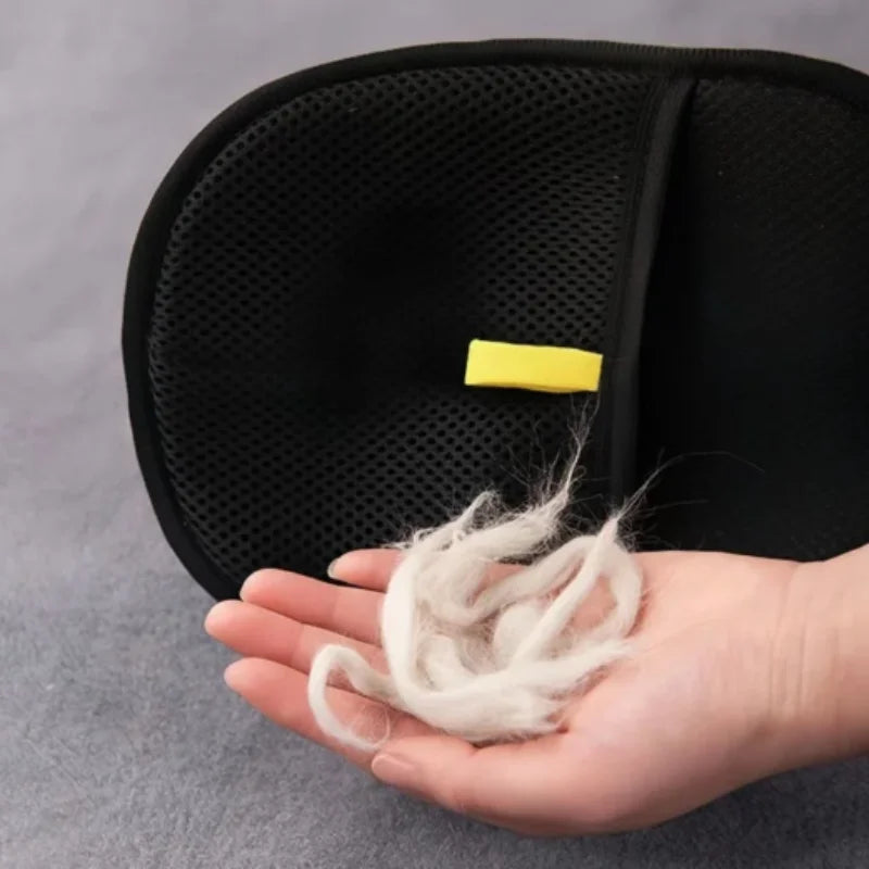 Pet Hair Removal Gloves – Cat & Dog Grooming Brush Pet Grooming Gloves SPOT