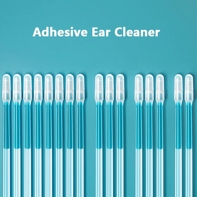 Silicone Sticky Ear Swabs – Earwax Removal Tool 24-Pack Ear Cleaning Tool SPOT