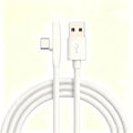 100W USB-C Fast Charging Cable 90° Elbow – PD Game Cable USB-C Charging Cable SPOT WH 2m