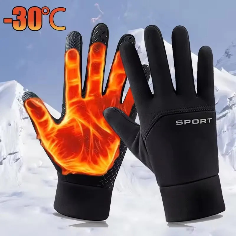 Winter Touchscreen Gloves – Windproof Non-Slip Unisex Winter Sport Gloves SPOT