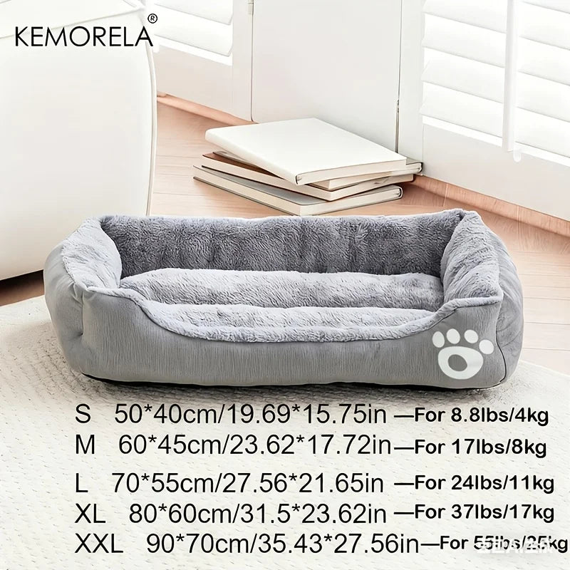 KEMORELA Luxurious Dog Bed – Polyester, Small to Medium Dogs Dog Bed SPOT