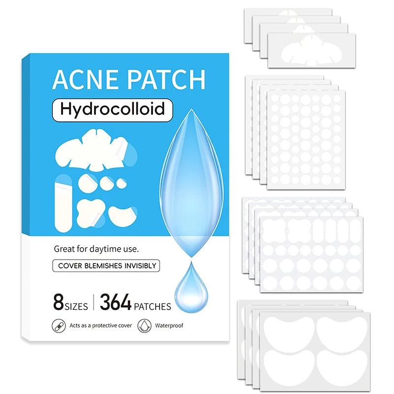 364-Pack Invisible Acne Patches – Blemish Spot Stickers Acne Spot Patches SPOT