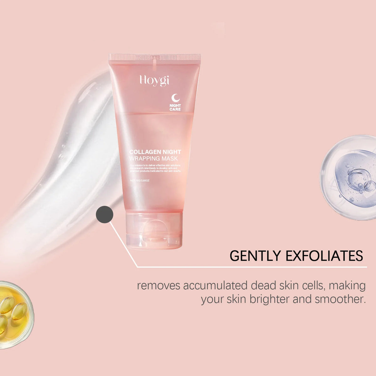 Hoygi Collagen Peel-Off Night Mask – Firming & Hydrating Peel-Off Face Mask SPOT