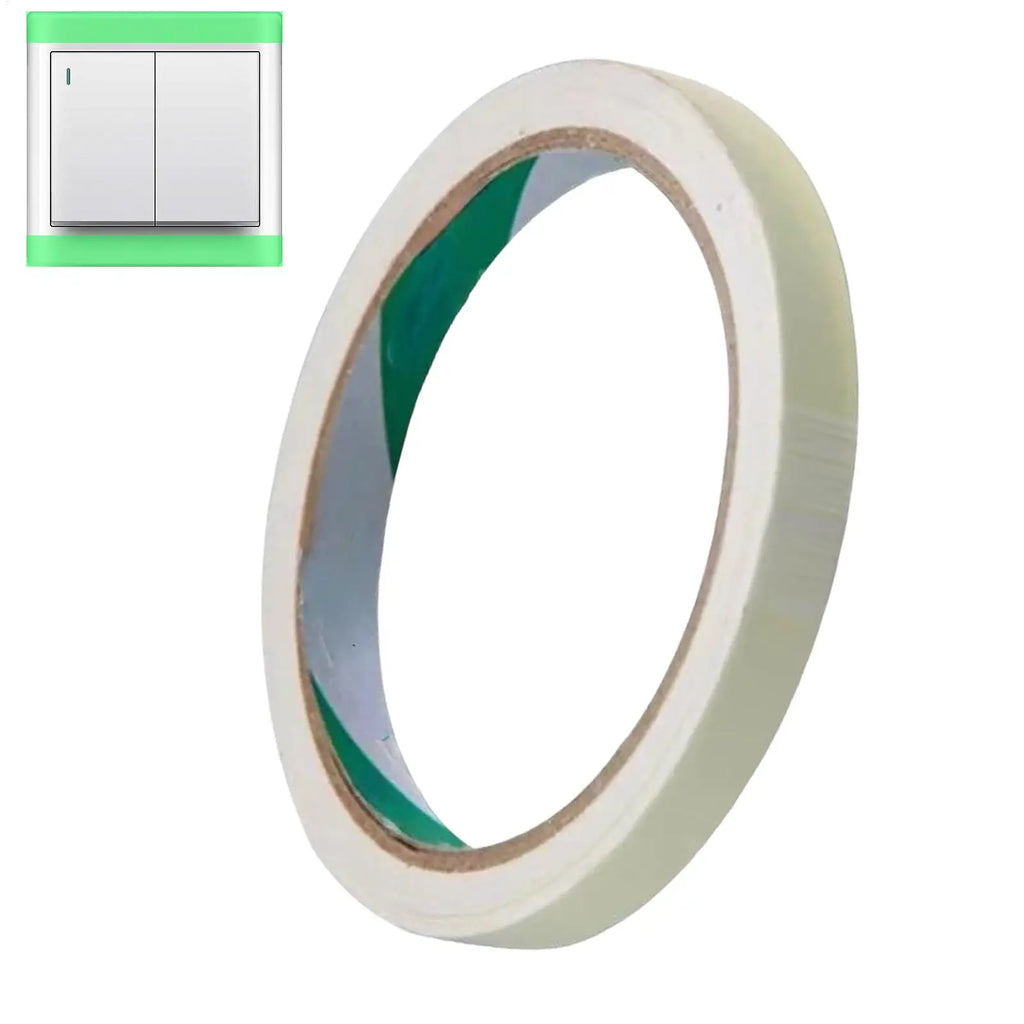 Glow in the Dark Safety Tape – Green Self-Adhesive 1cm×3m Glow Safety Tape SPOT