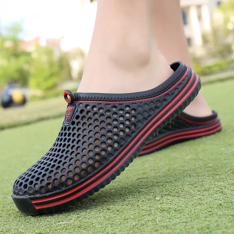 Men's EVA Slide Sandals – Beach, Pool, Shower & Garden Clogs EVA Slide Sandals SPOT