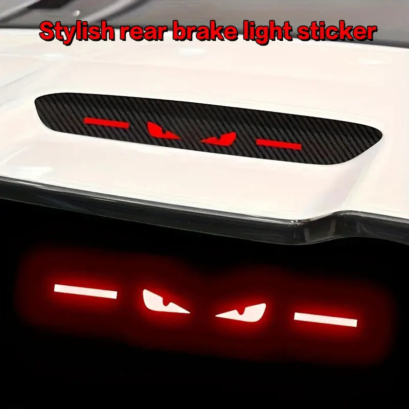 Luminous Devil Eye Car Brake Light Sticker – Easy Install Brake Light Sticker SPOT