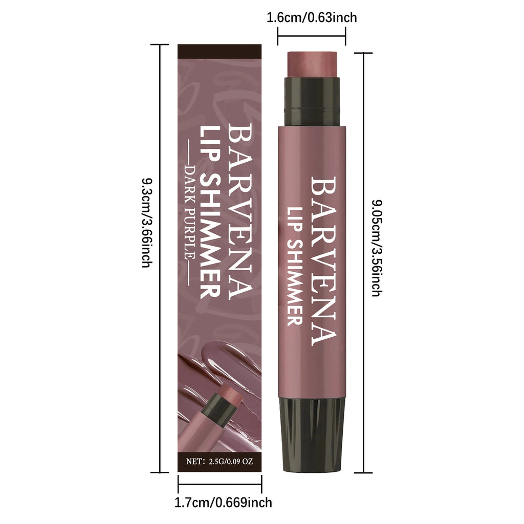 eelhoe Dark Purple Tinted Lip Balm Stick | Glossy Shimmer Tinted Lip Balm SPOT