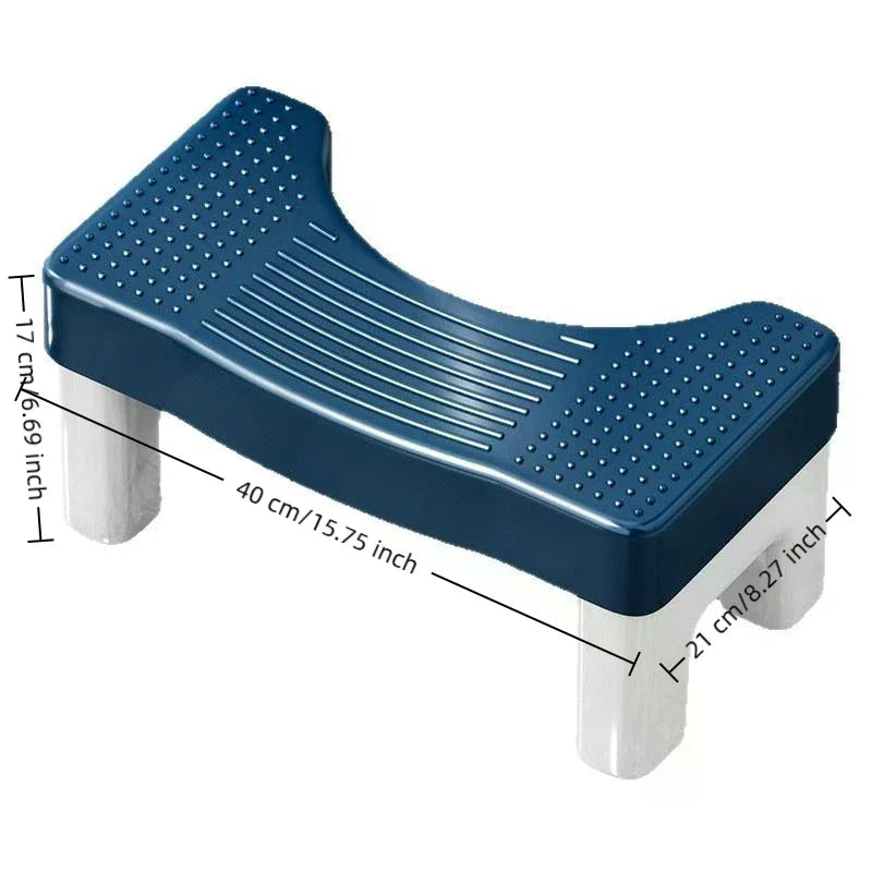 Toilet Squat Stool – Ergonomic PP Step Stool for All Ages Toilet Squat Stool SPOT