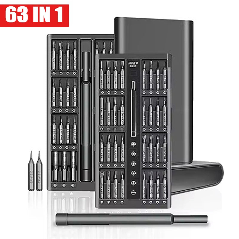 63-in-1 Precision Screwdriver Set – Magnetic Repair Tool Kit Precision Screwdriver Set SPOT