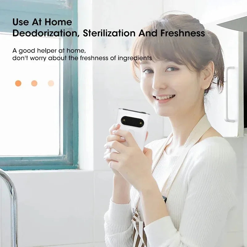 NOCCLILI Portable Air Purifier & Fridge Deodorizer USB-C Portable Air Purifier SPOT