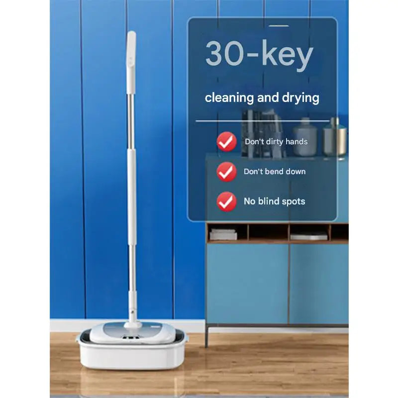 DUTRIEUX Electric Spray Mop – Self-Wringing Rotating Floor Mop Electric Spray Mop SPOT