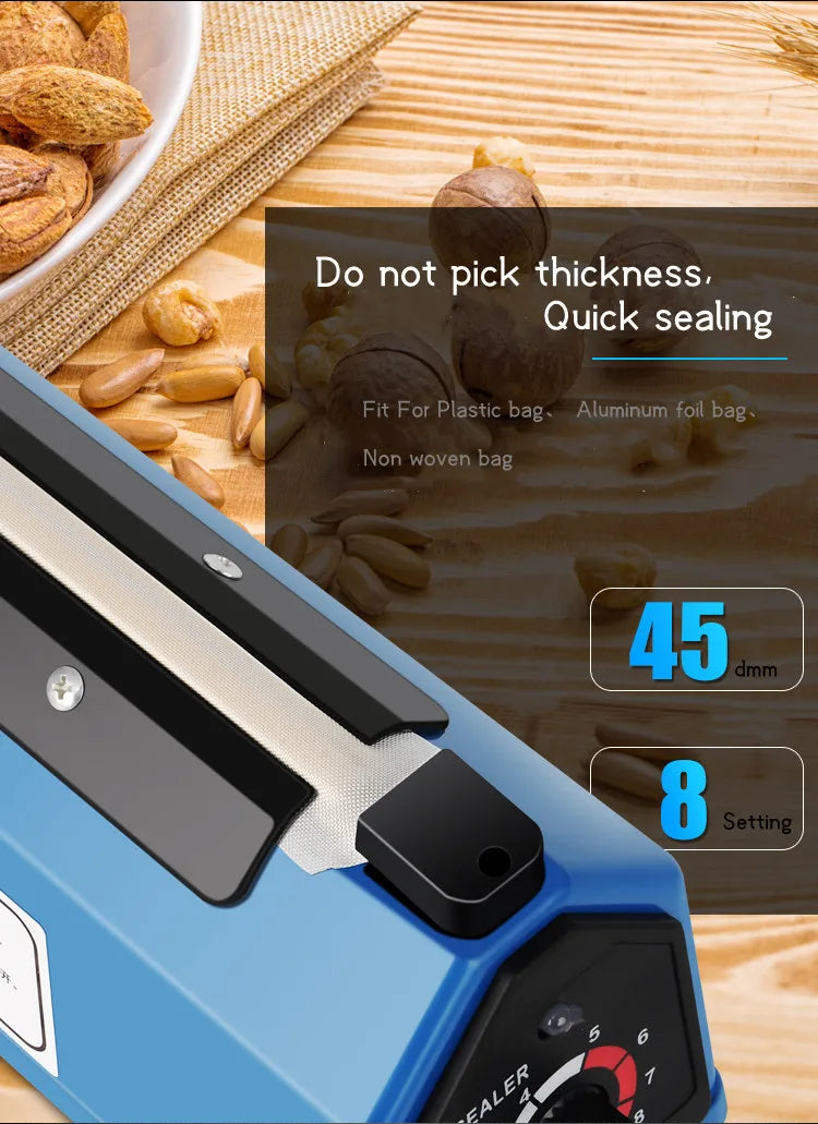 DUTRIEUX Portable Electric Food Vacuum Heat Sealer | Kitchen Food Vacuum Sealer SPOT