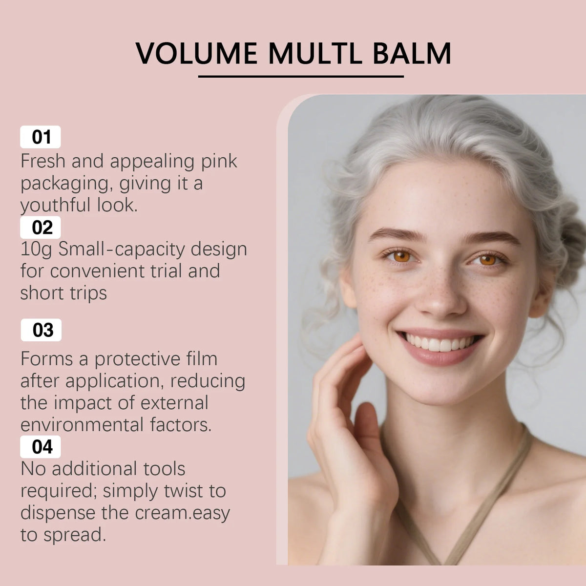 PDRN Pink Collagen Multi Balm Stick – Korean Hydrating Skincare Collagen Balm Stick SPOT