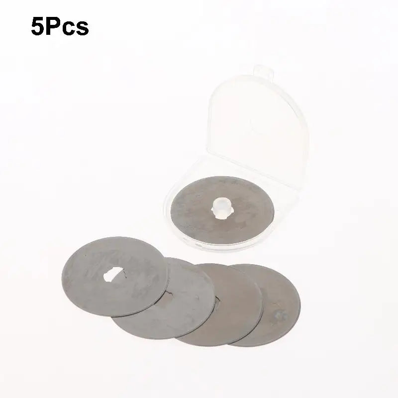 HUXUAN 45mm Rotary Cutter Blades 3/5/15 Pack – Fabric & Leather Rotary Cutter Blades SPOT A