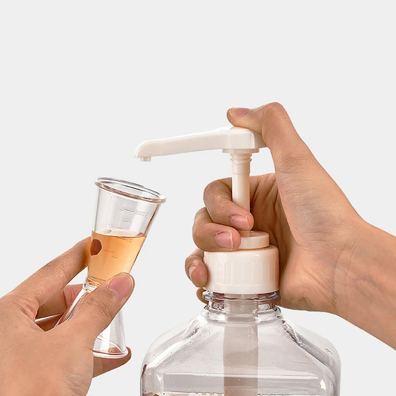 1600ml Syrup & Honey Dispenser Bottle with Pump & Scale Liquid Dispenser Bottle SPOT