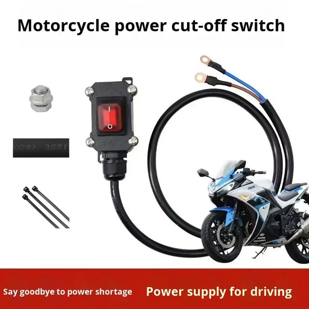 Waterproof Motorcycle Battery Disconnect Kill Switch 12V/24V Motorcycle Kill Switch SPOT