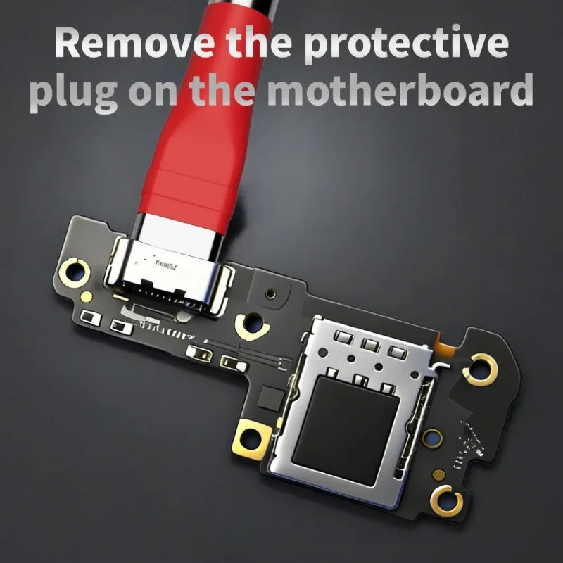 Lanrui A98 Type-C Tail Plug Cover – Heat-Resistant Repair Tool Phone Repair Tool SPOT