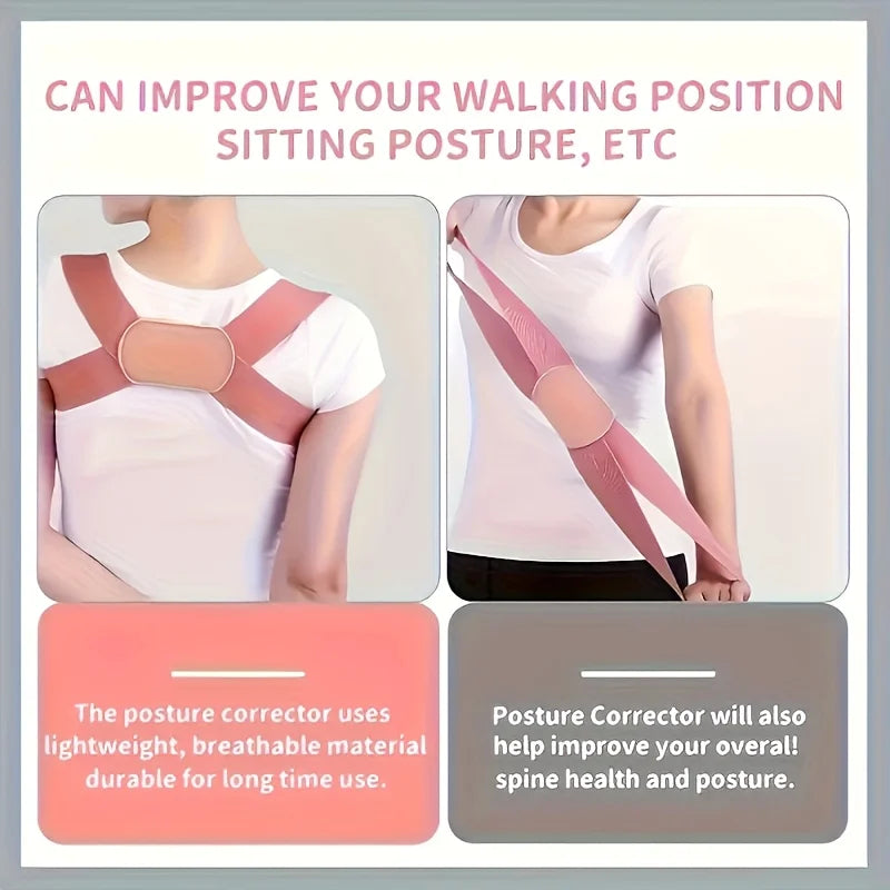 Invisible Back Posture Corrector Brace – Adjustable Support Belt Back Posture Corrector SPOT