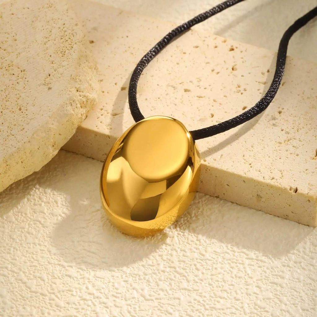 Meaeguet Long Sweater Chain Necklace – Geometric Pendant Pendant Necklace SPOT