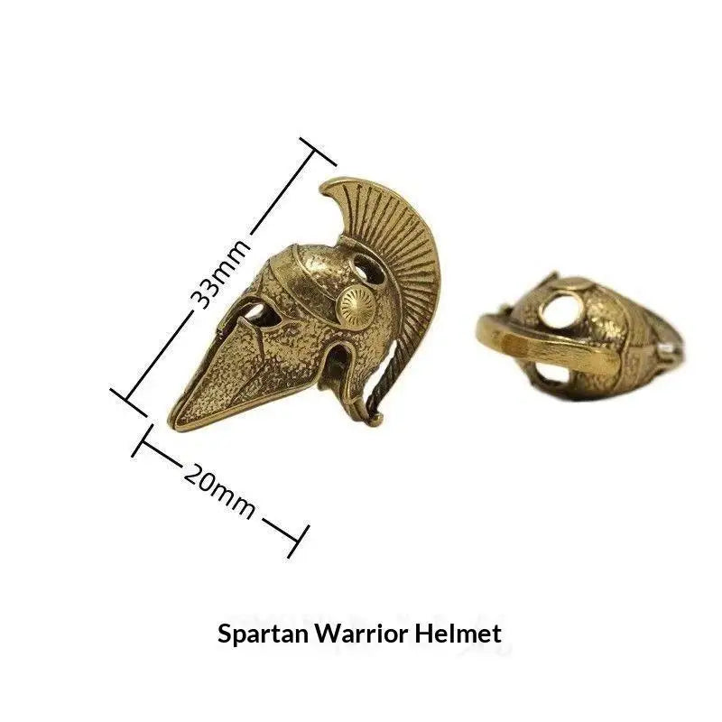 Spartan Helmet Pendant – Vintage Antique Alloy DIY Charm Jewelry Charm Pendant SPOT