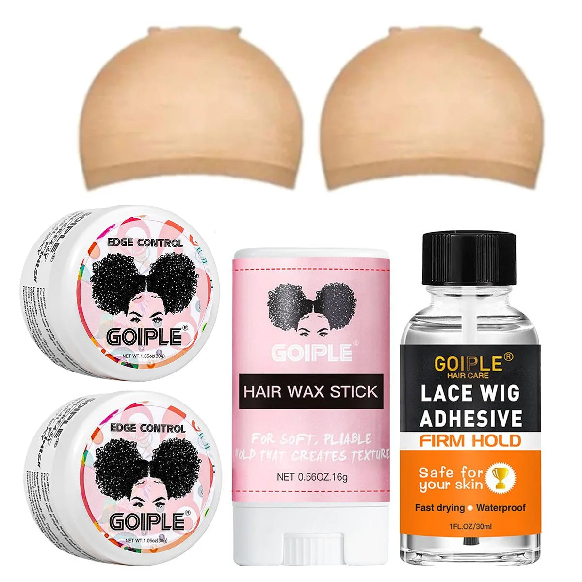 Goiple Olive Oil Edge Control Gel – 24Hr Hold Styling Cream Edge Control Gel SPOT 30strawbe-16g-30glue