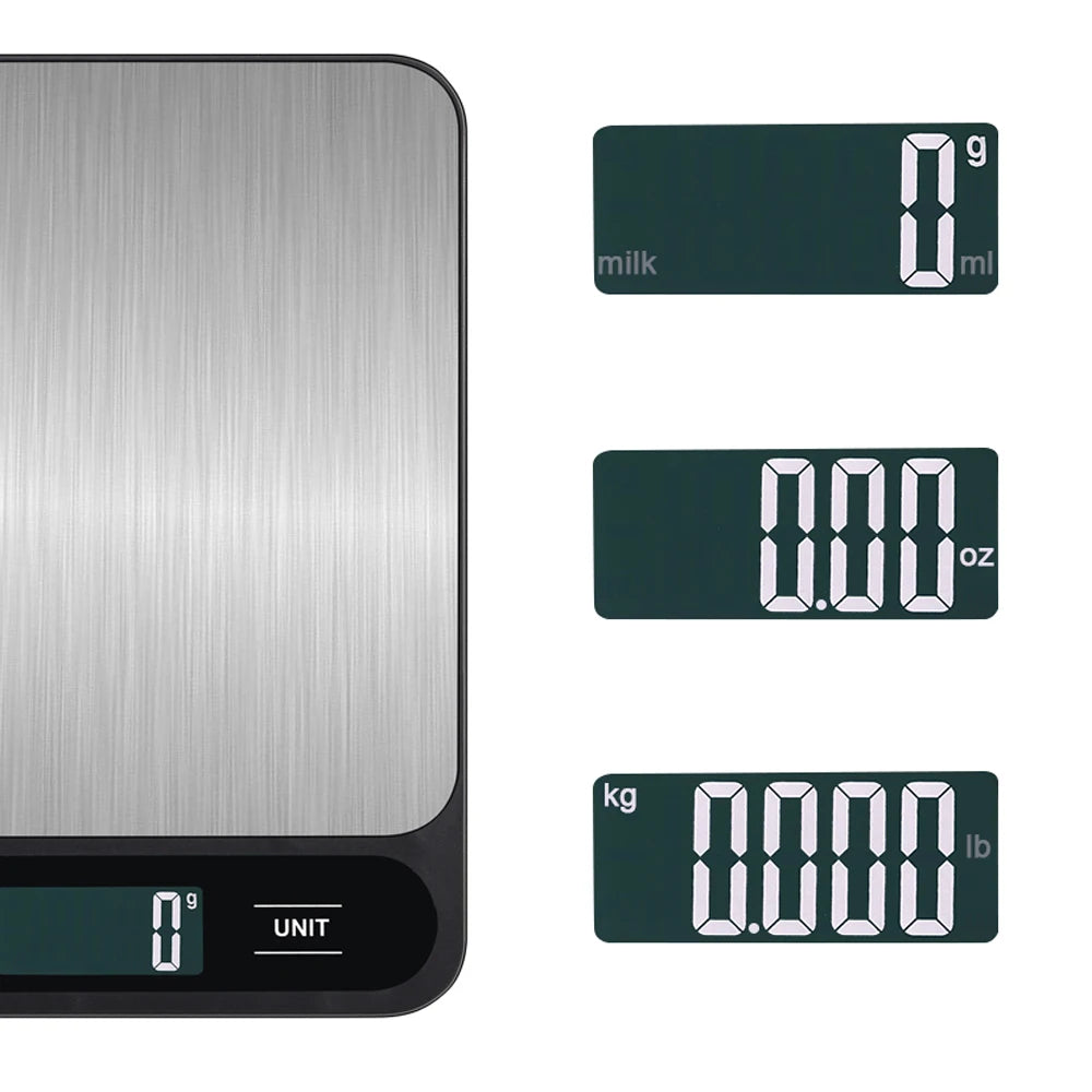 Digital Kitchen Scale – 6-Unit Food, Baking & Herb Scale Digital Kitchen Scale SPOT
