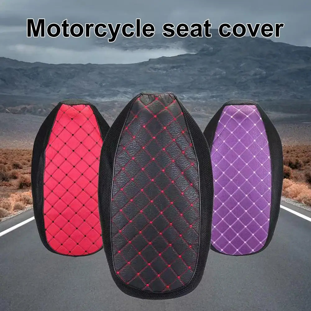 3D Mesh Motorcycle Seat Cover – Waterproof Anti-Skid PU Leather Motorcycle Seat Cover SPOT