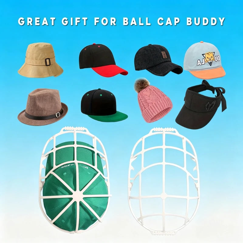 2-Pack Hat Washing Frame – Anti-Deformation Cap Washer Rack Hat Washing Frame SPOT