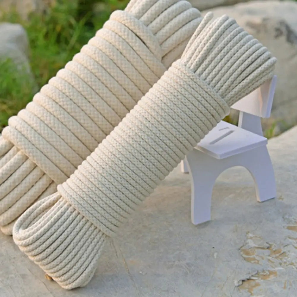 Reusable Cotton Clothesline Rope – Heavy Duty Outdoor Binding Cotton Clothesline Rope SPOT