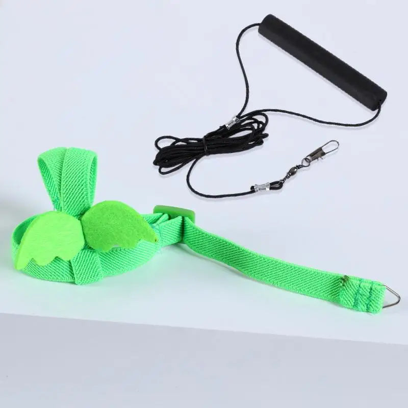 Parrot Flight Harness & Leash – Budgie, Cockatiel & Lovebird Bird Flight Harness SPOT Green