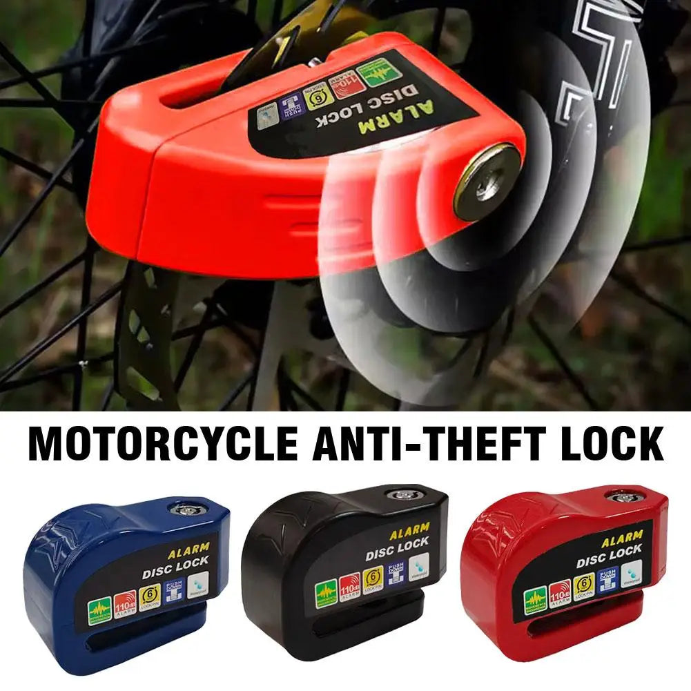 Motorcycle Disc Brake Alarm Lock – Scooter & Bicycle Security Disc Brake Alarm Lock SPOT