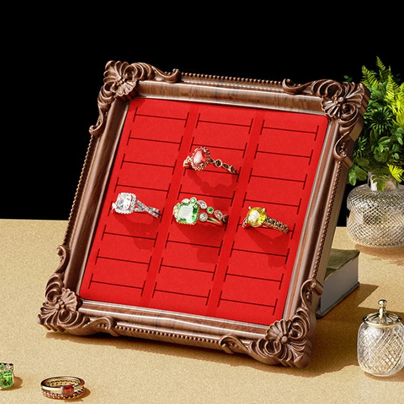 Vintage Jewelry Display Rack – European-Style Ring & Necklace Stand Jewelry Display Rack SPOT