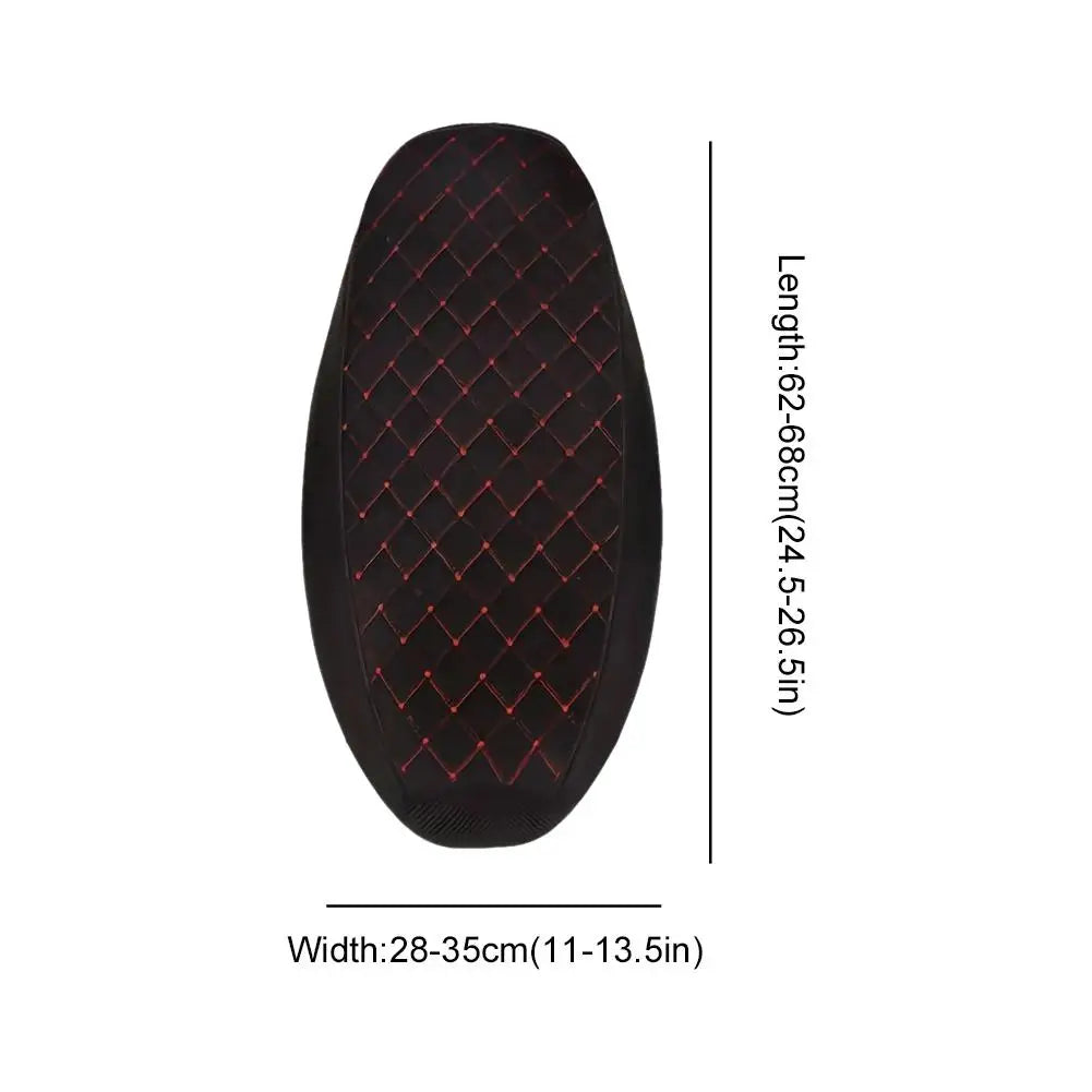 3D Mesh Motorcycle Seat Cover – Waterproof Anti-Skid PU Leather Motorcycle Seat Cover SPOT