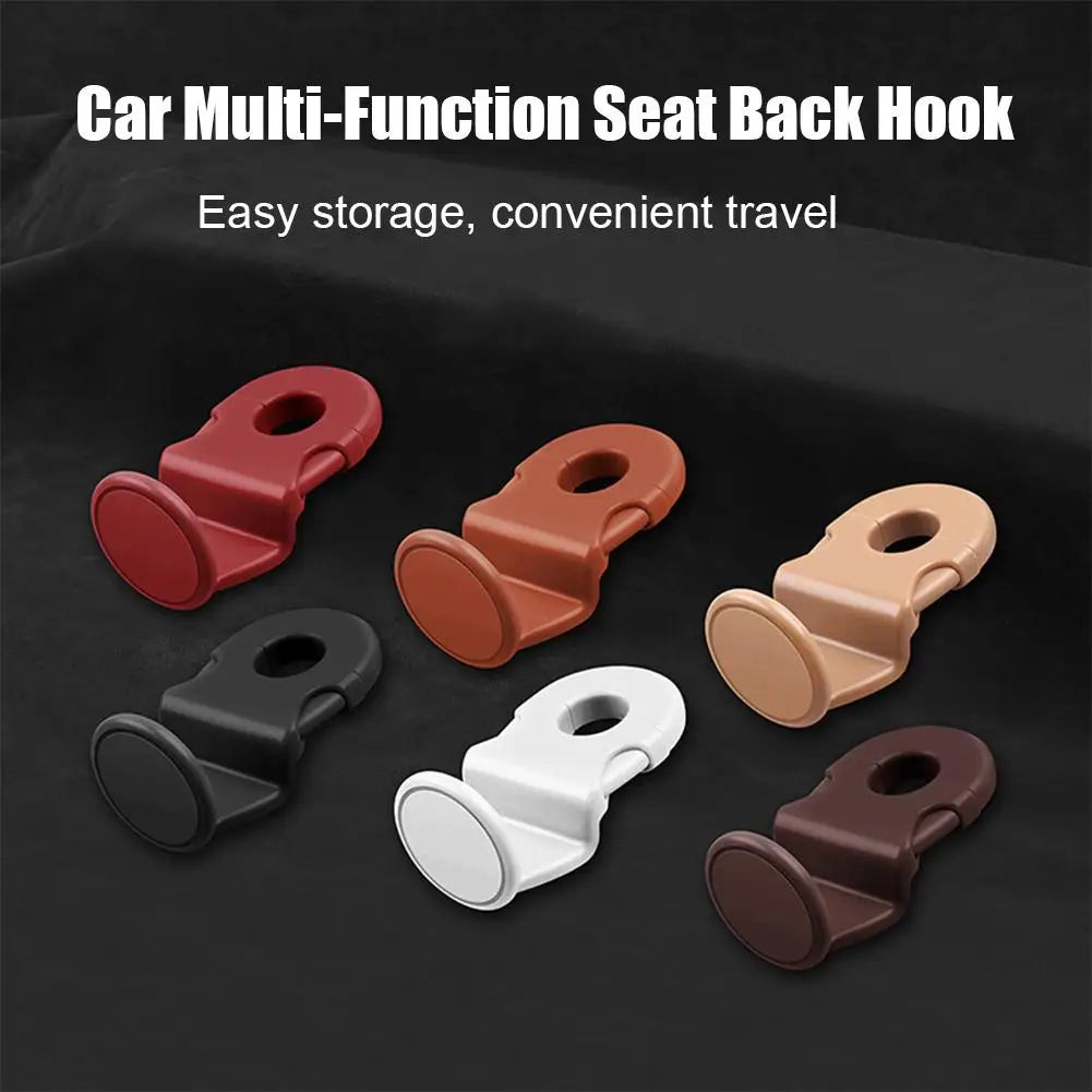 Car Headrest Hook – ABS Rear Seat Bag Hanger Organizer Car Seat Hook SPOT