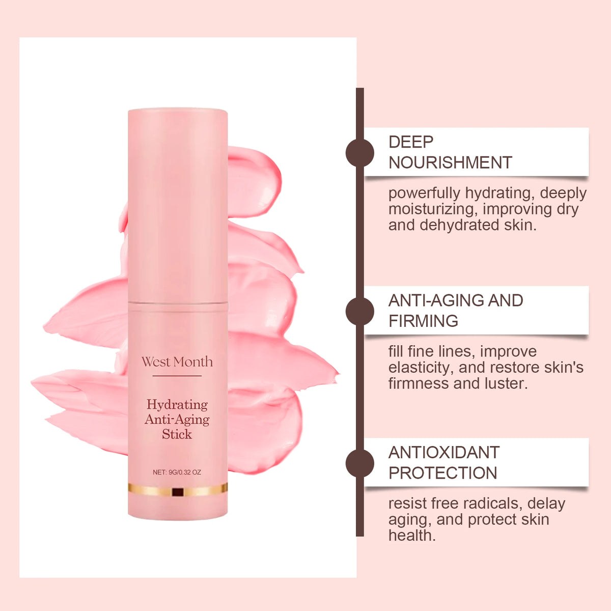 Collagen Firming Balm Stick – Hydrating & Brightening Skin Care Facial Balm Stick SPOT