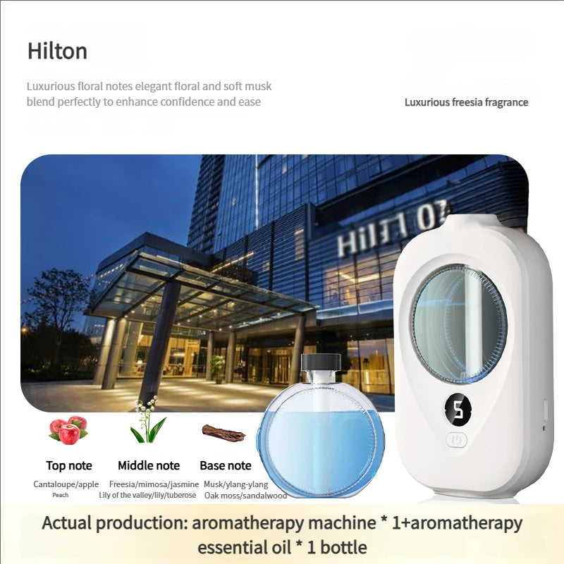 Smart Wall-Mounted Essential Oil Diffuser & Aromatherapy Humidifier Aromatherapy Diffuser SPOT 1PC Hilton Oil