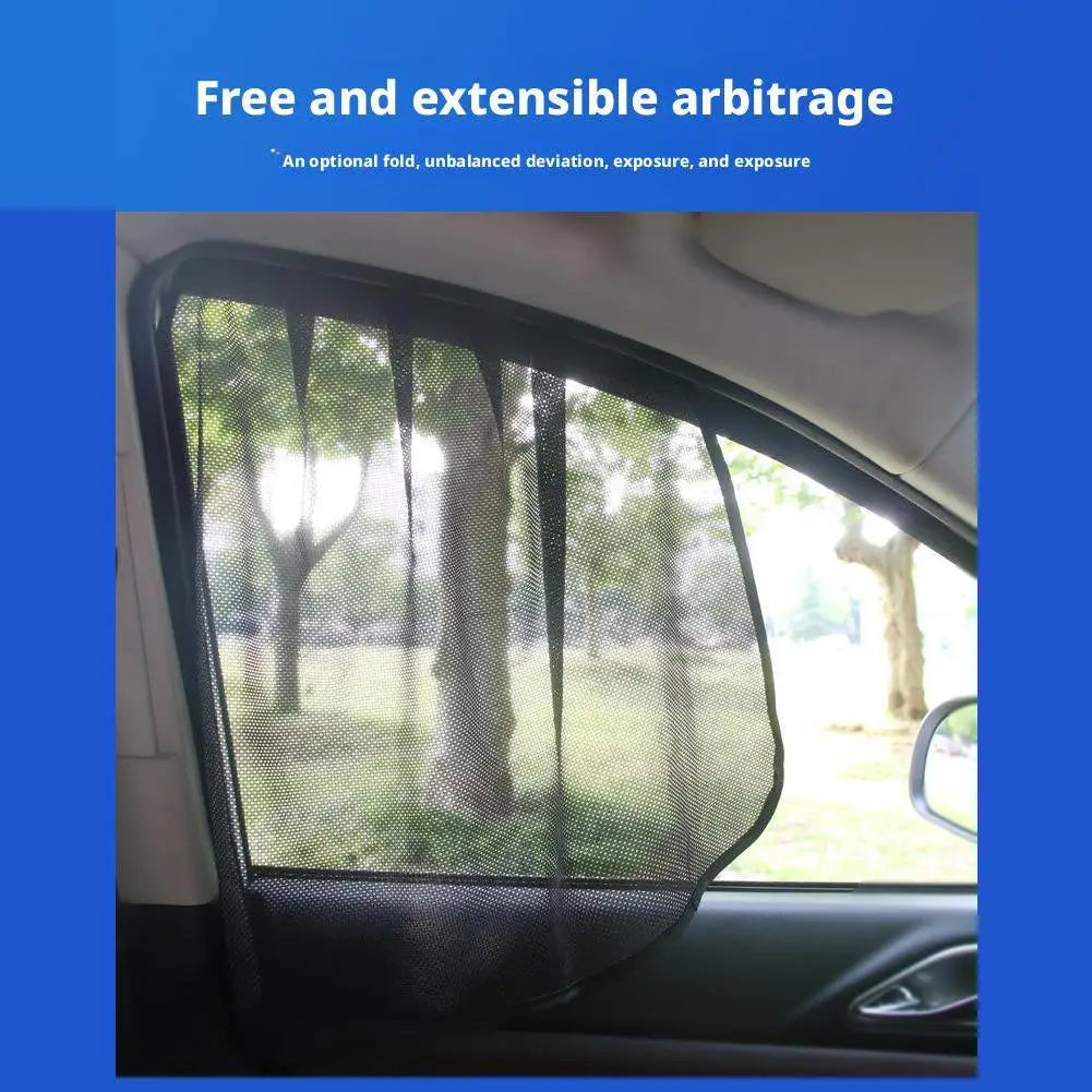 Magnetic Car Window Sun Shade Curtain – UV Block for Kids Car Window Sunshade SPOT