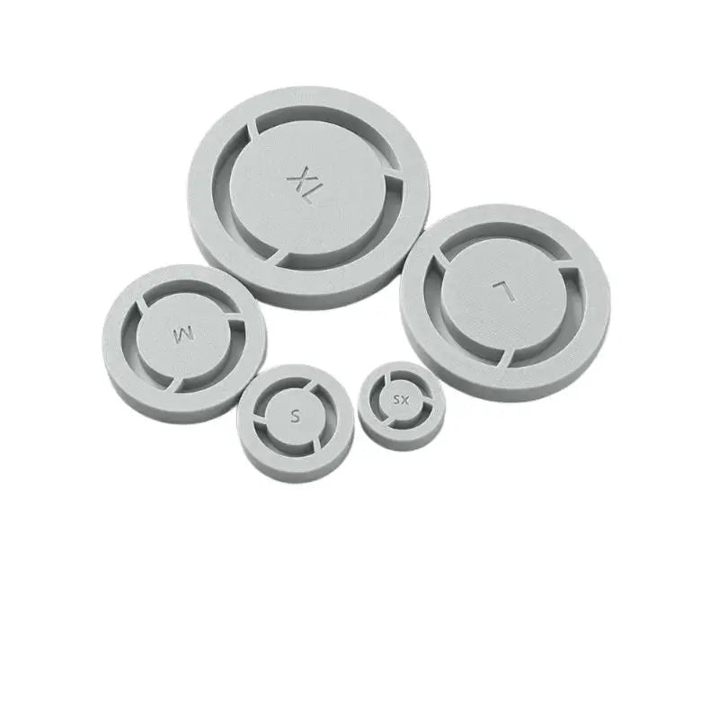 Pottery Foot Ring Mold Set – 5 Sizes PLA Clay Cutter Tool Pottery Clay Tool SPOT