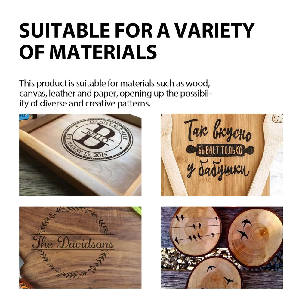 Wood Burning Paste Gel – DIY Art for Wood, Leather & Canvas Wood Burning Paste SPOT