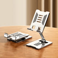 Foldable Metal Phone & Tablet Stand – 360° Adjustable Lazy Bracket Phone Tablet Stand SPOT A