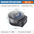 Automatic Fish Tank Feeder – Bluetooth App Timer & Dispenser Automatic Fish Feeder SPOT RF15 Regular