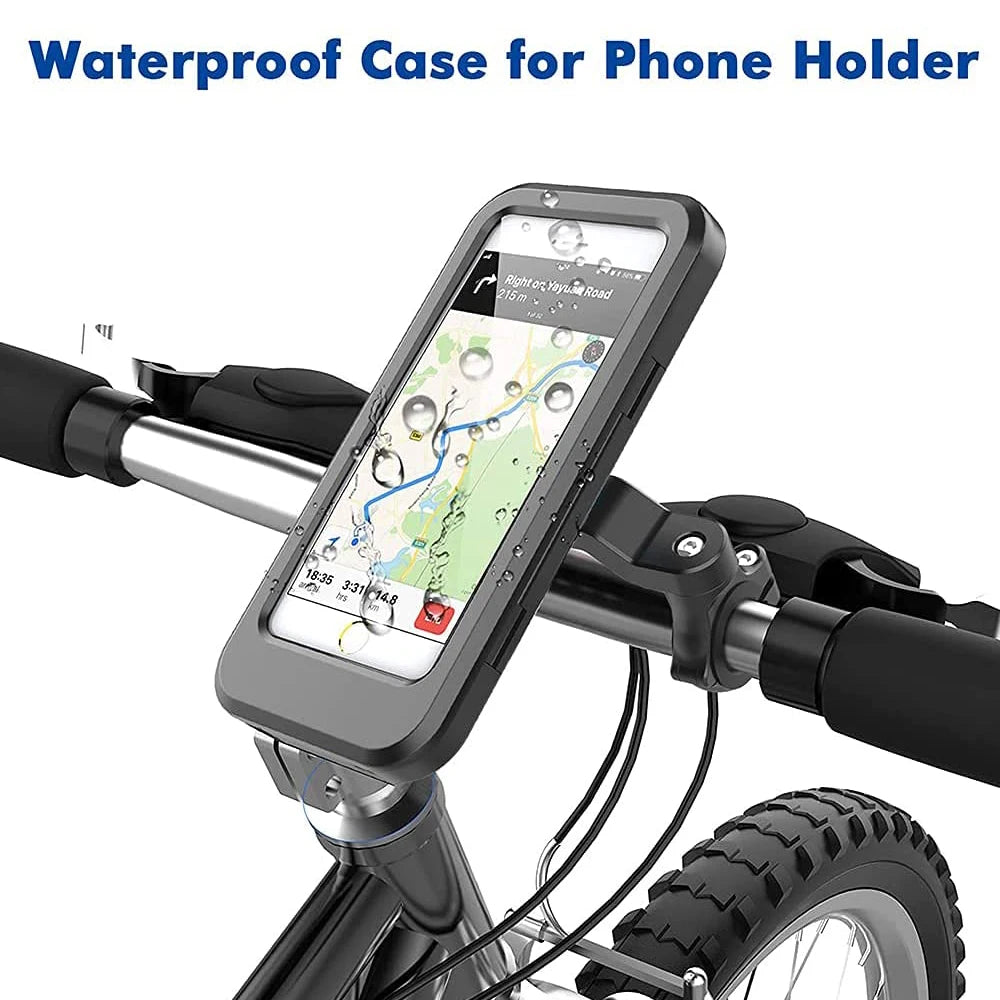 Waterproof Bike Phone Mount – Handlebar Holder MTB & Scooter Bike Phone Mount SPOT