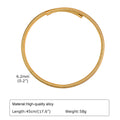 Punk Snake Choker Torques Necklace – Gothic Gold Chain Collar Choker Necklace SPOT Necklace-Gold-45cm