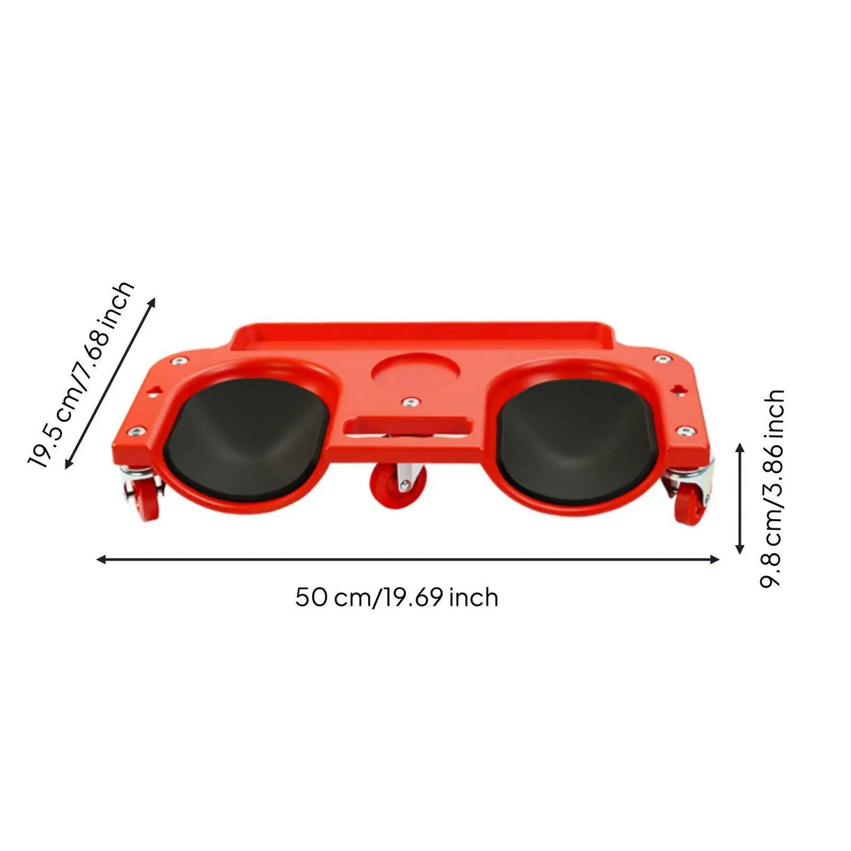 Rolling Mechanic Knee Pad with Foam Cushion & Tool Tray Rolling Mechanic Kneeler SPOT
