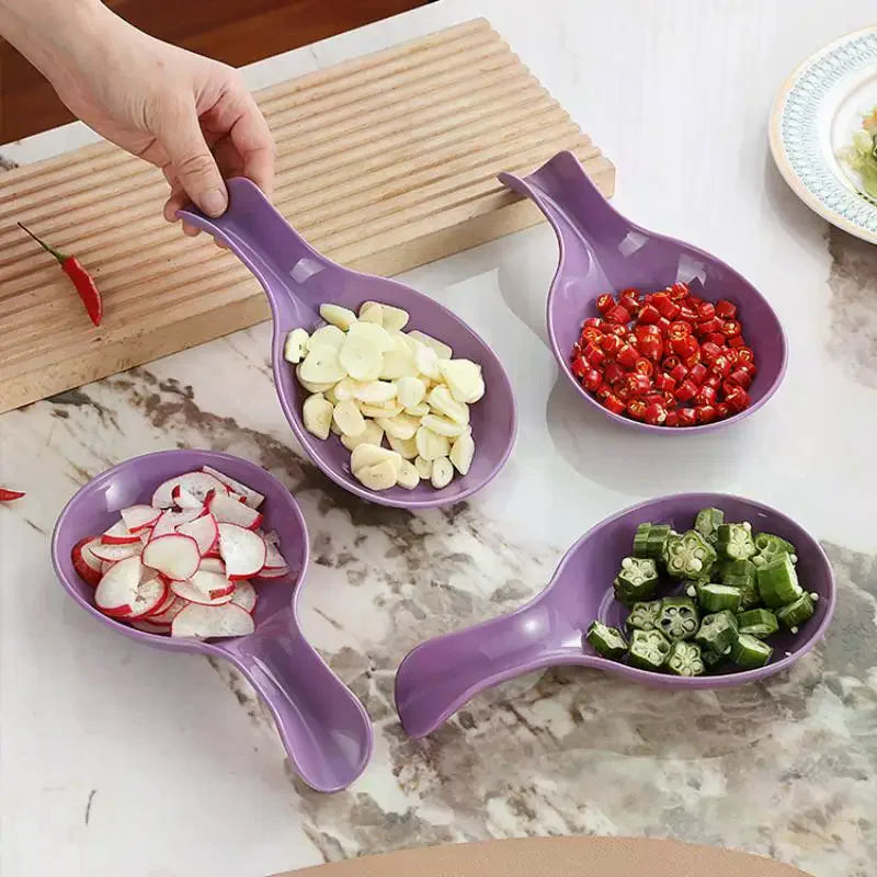 Large Heat-Resistant Plastic Spoon Rest – Dishwasher Safe Kitchen Spoon Rest SPOT