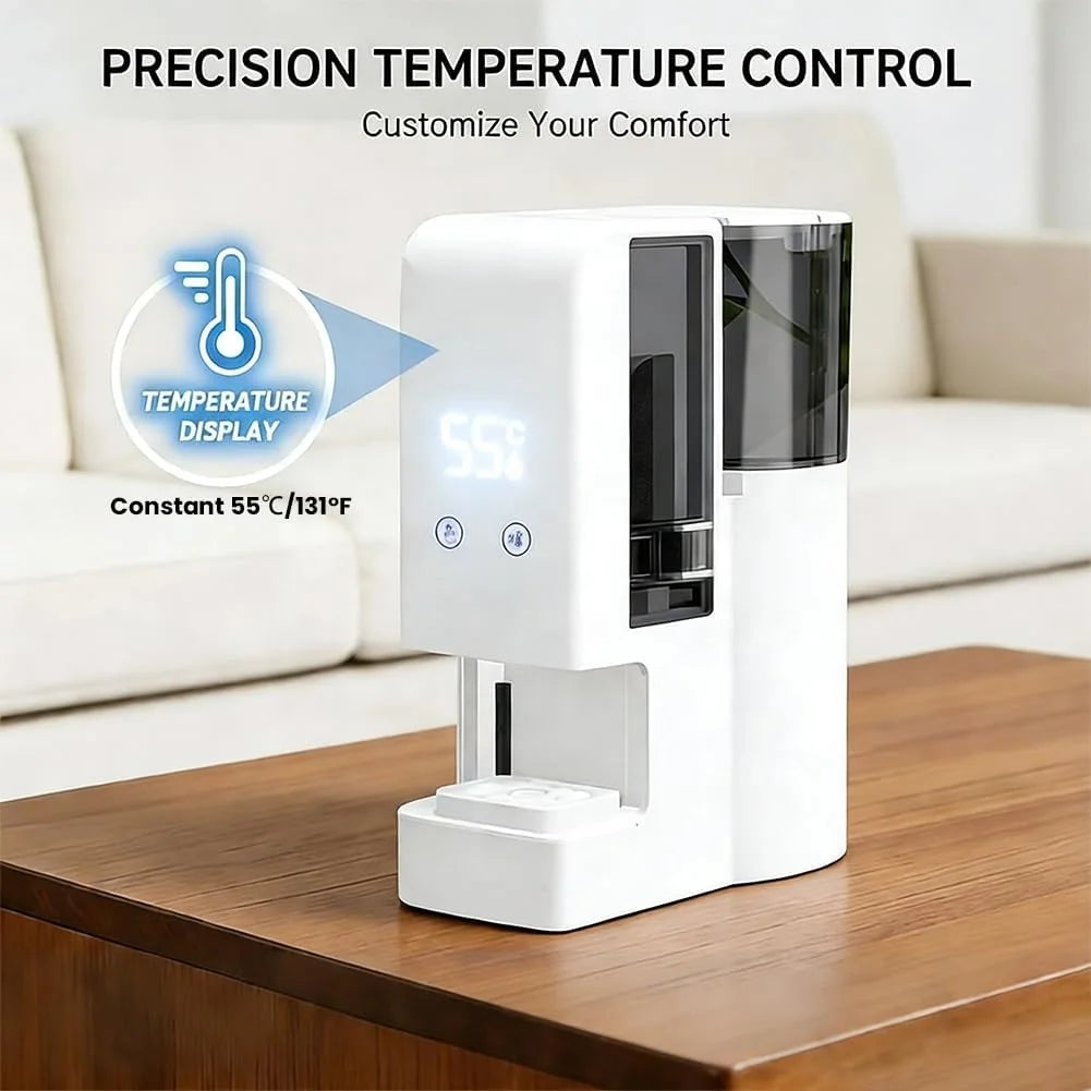 Portable Electric Face Towel Steamer – 5-Second Heating Electric Towel Steamer SPOT No plug