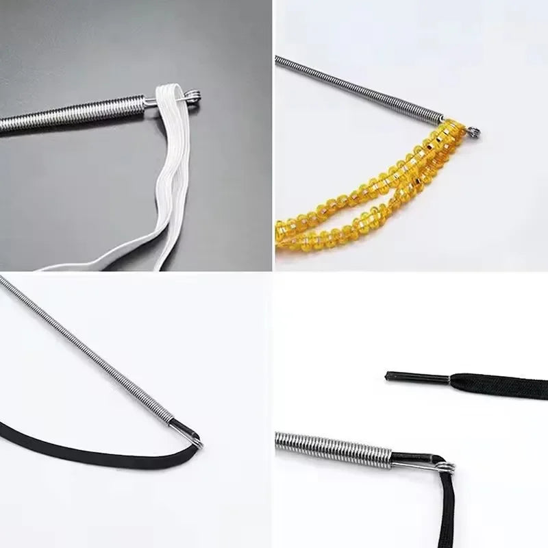 Bendable Drawstring Threader Clip – Elastic & Cord Tool Drawstring Threader Tool SPOT