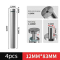 Stainless Steel Standoff Screws for Glass & Acrylic Signs Sign Standoff Fasteners SPOT 12x83mm 4PCS