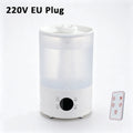 Raugee 4L Ultrasonic Humidifier – Dual Nozzle, LED & Remote Ultrasonic Humidifier SPOT WHITE 220V-240V EU Plug